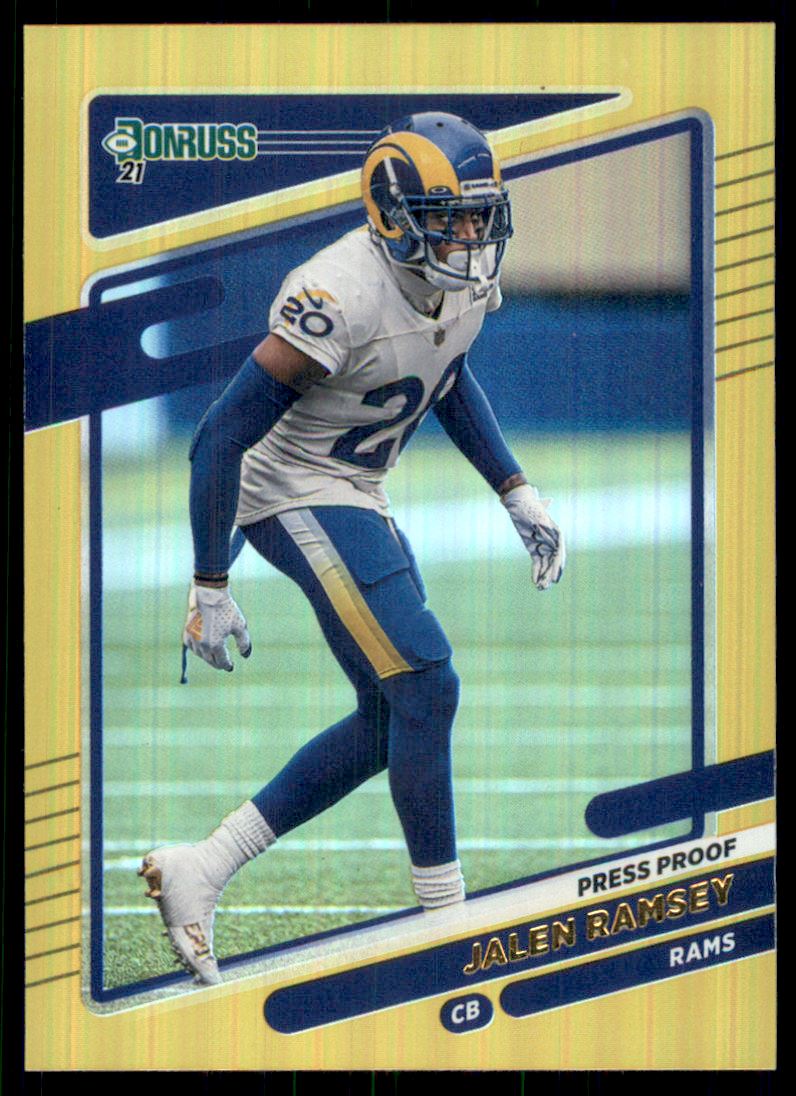2021 Donruss Press Proof Premium #141A Jalen Ramsey
