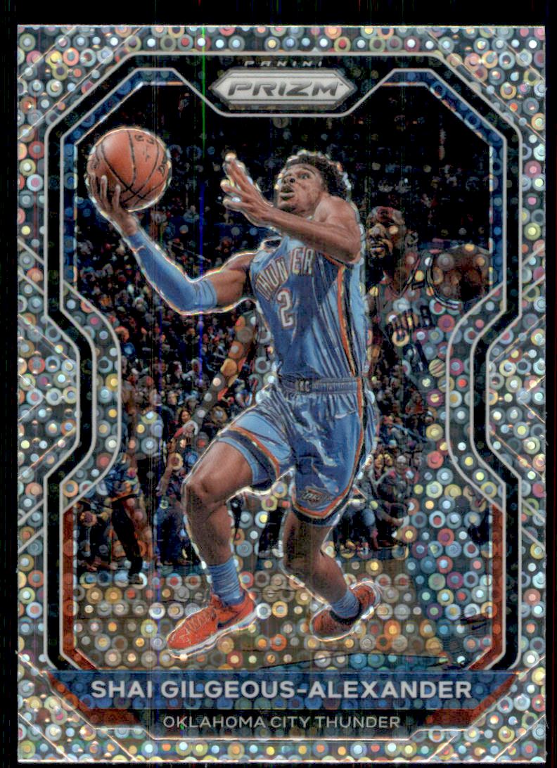 2020-21 Panini Prizm Prizms Fast Break #118 Shai Gilgeous-Alexander