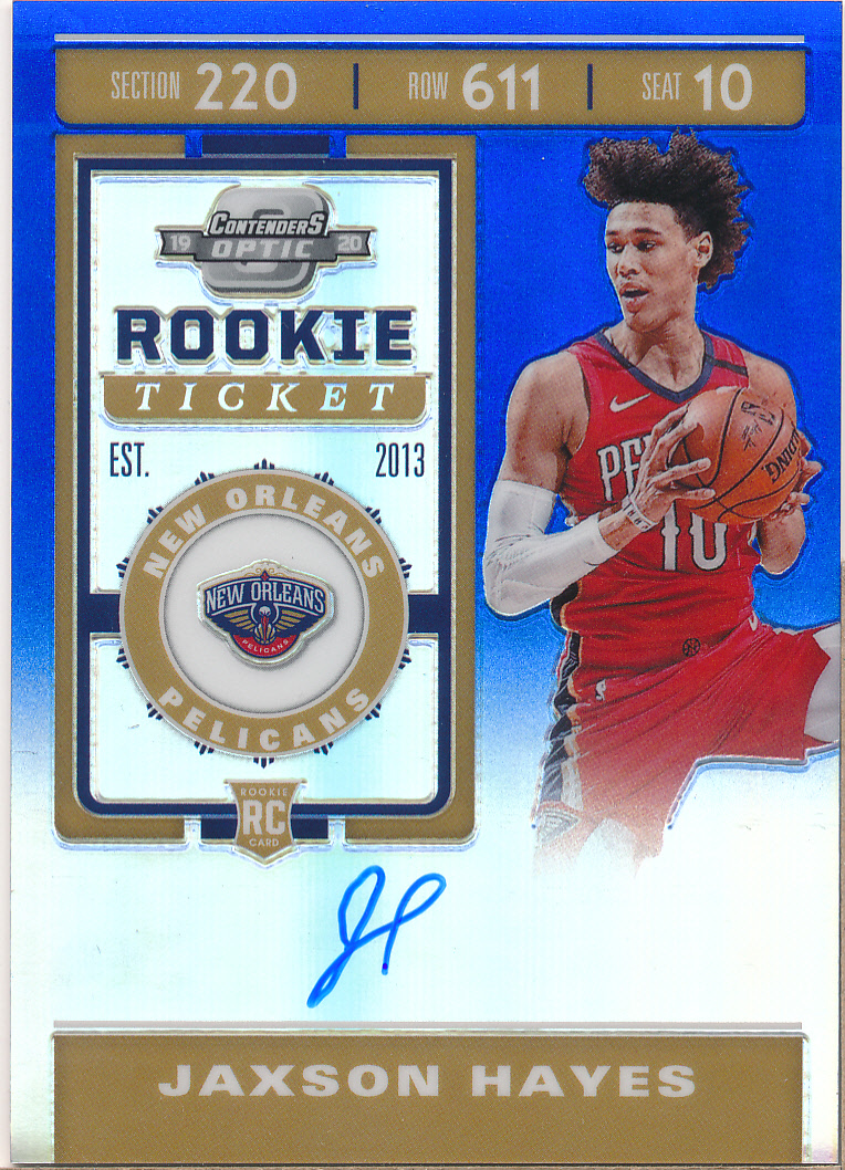 2019-20 Panini Contenders '19 Draft Class Contenders #8 Jaxson