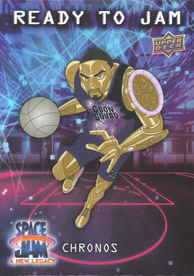 2021 Upper Deck Space Jam A New Legacy Ready to Jam RJ4 Chronos NMMT