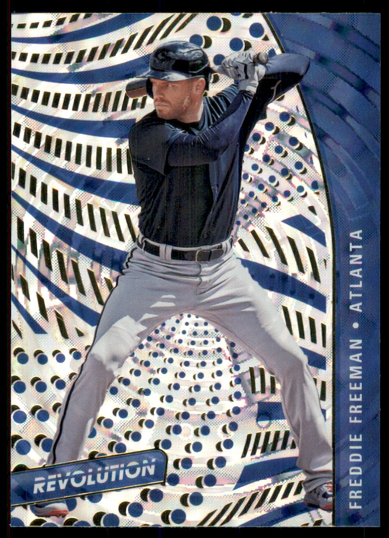 2021 Panini Revolution Fractal #37 Freddie Freeman