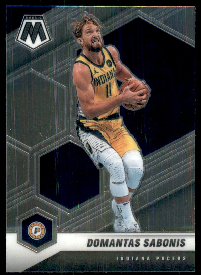 2020-21 Panini Mosaic #15 Domantas Sabonis