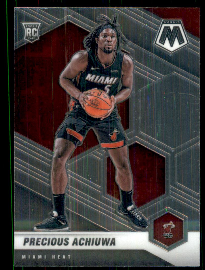 2020-21 Panini Mosaic #215 Precious Achiuwa RC