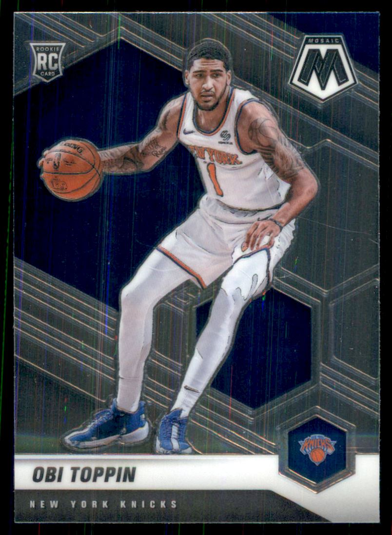 2020-21 Panini Mosaic #220 Obi Toppin RC