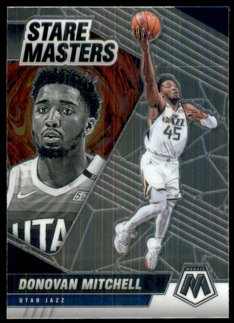 2020-21 Panini Mosaic Stare Masters #16 Donovan Mitchell
