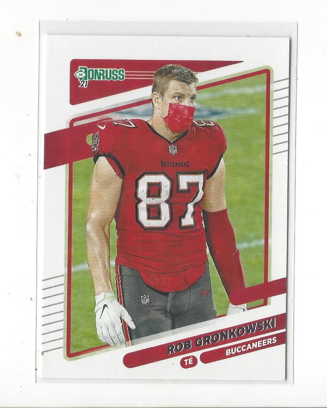2021 Donruss #104B Rob Gronkowski VAR