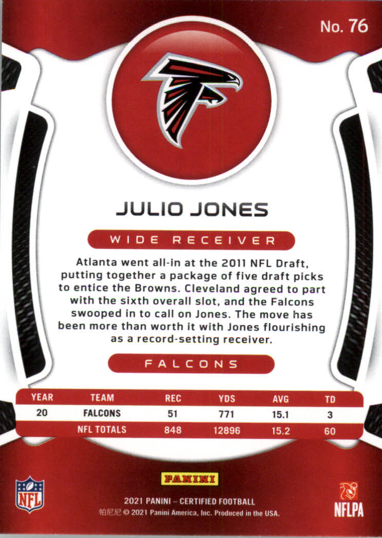 2021 Certified Football Card Pick (Base)