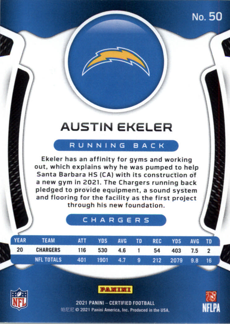 2021 Certified Football Card Pick (Base)