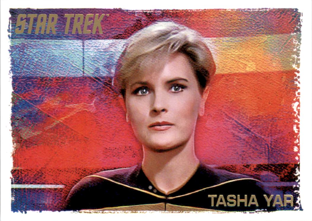 2021 Rittenhouse Women of Star Trek Art and Images #13 Tasha Yar - NM-MT