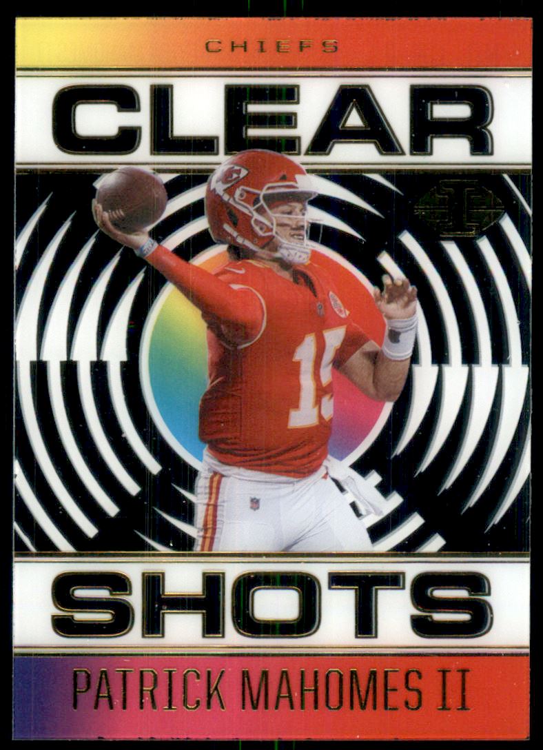 2021 Panini Illusions Clear Shots #2 Patrick Mahomes II