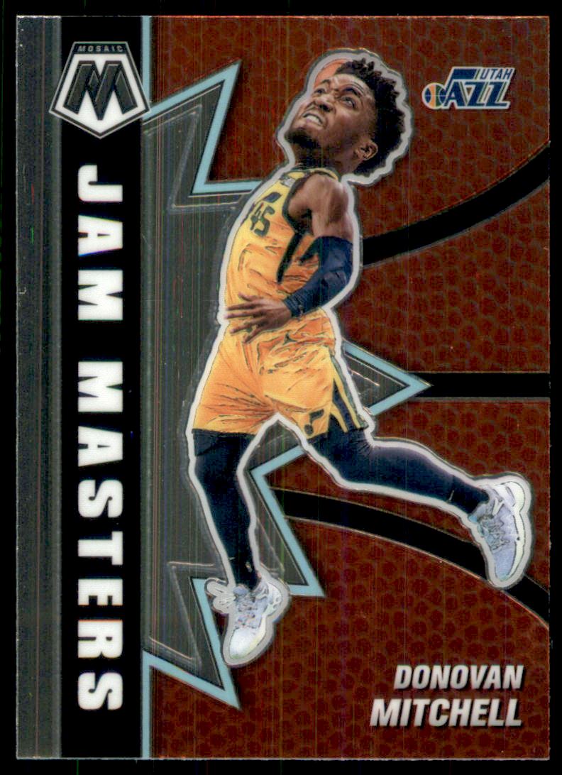 2020-21 Panini Mosaic Jam Masters #7 Donovan Mitchell