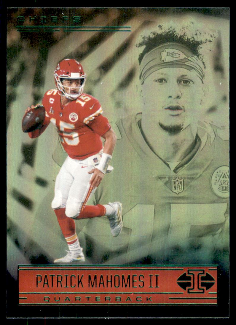 2021 Panini Illusions Emerald #24 Patrick Mahomes II