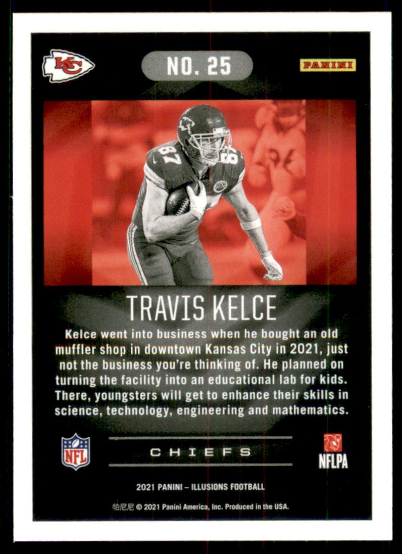 2021 Panini Illusions Retail #25 Travis Kelce