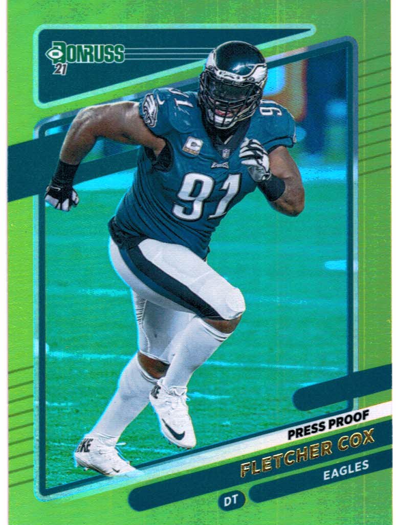 : 2021 Donruss #305 Landon Dickerson Philadelphia Eagles