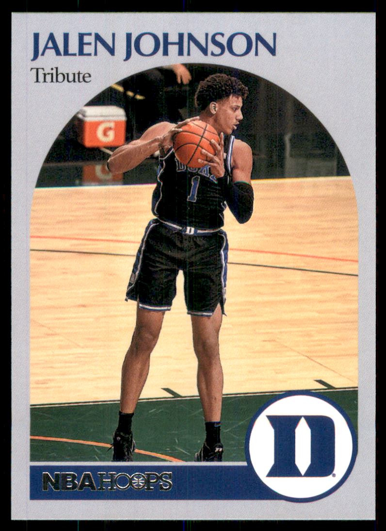 2021-22 Panini Chronicles Draft Picks #63 Jalen Johnson/Hoops Retro