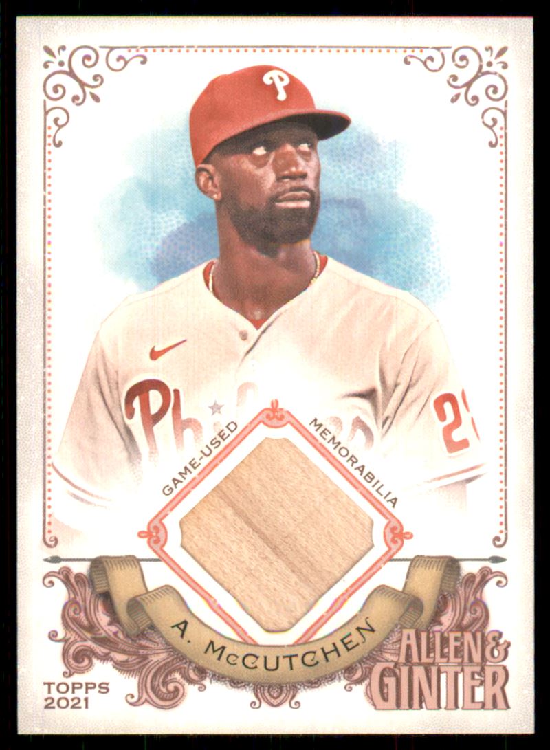 2021 Topps Allen & Ginter #134 Andrew McCutchen Philadelphia