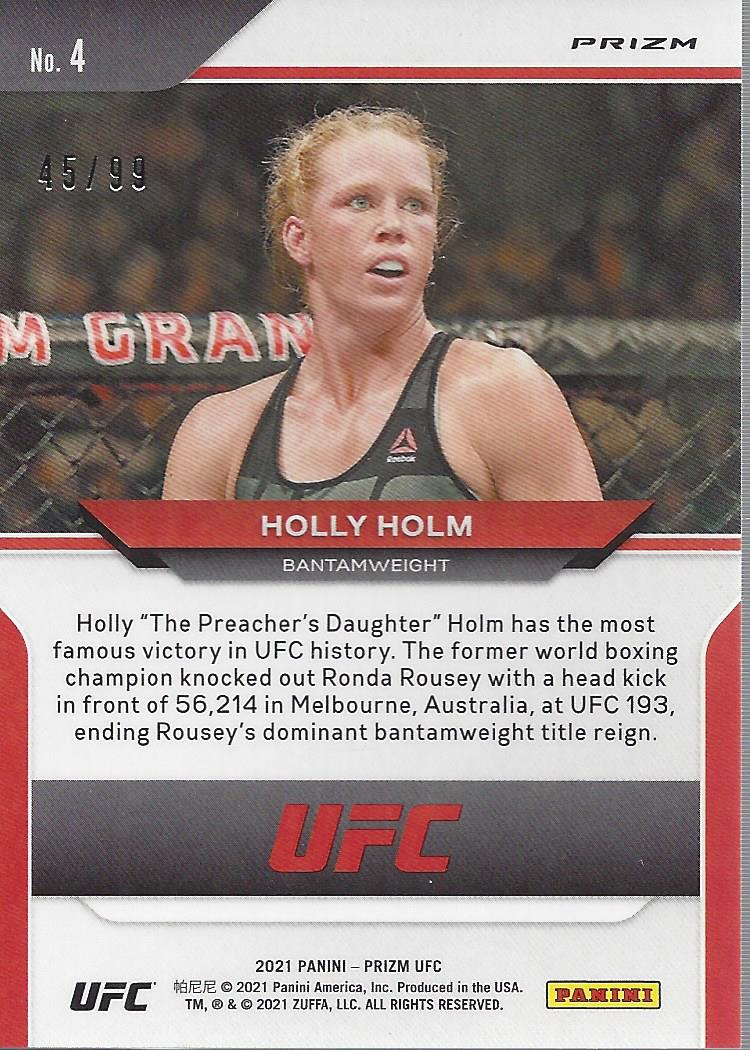 2021 Panini Prizm UFC Prizms Premium Box Set Trading Cards Card Pick (Inserts) - Picture 7 of 269