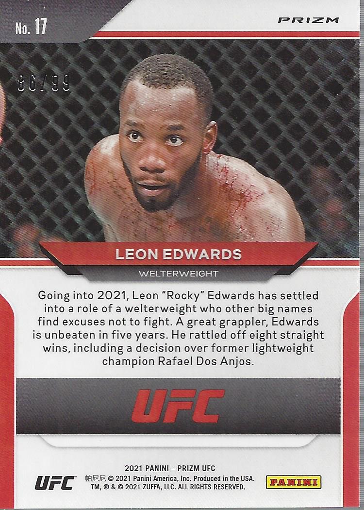 2021 Panini Prizm UFC Prizms Premium Box Set Trading Cards Card Pick (Inserts) - Picture 19 of 269