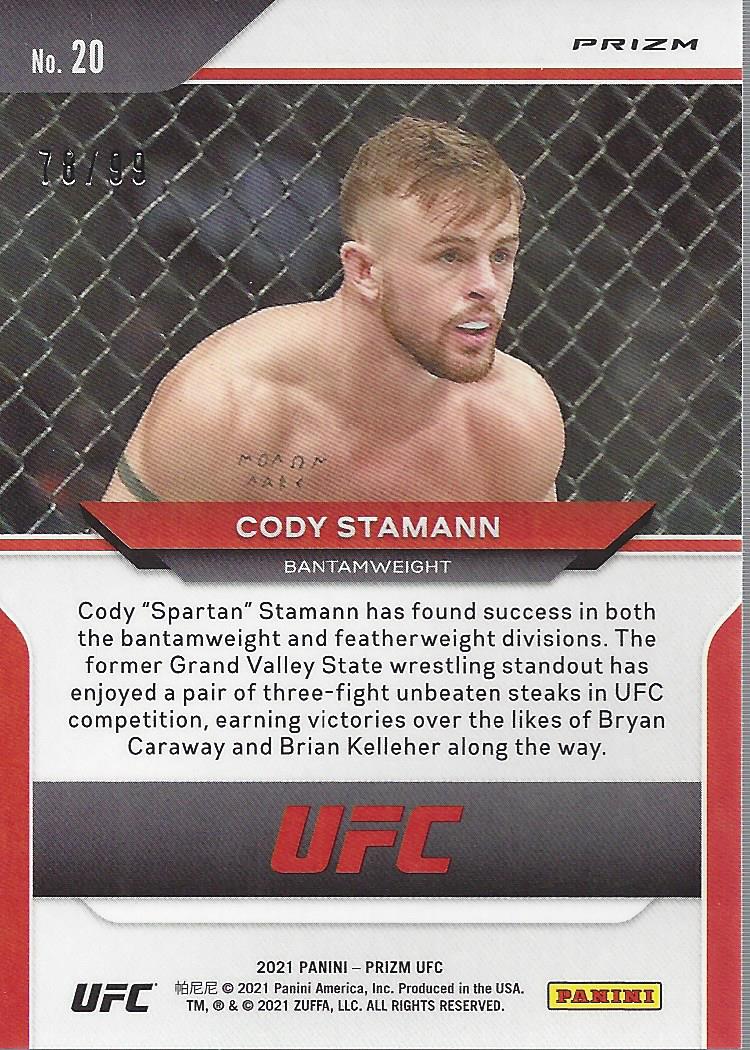 2021 Panini Prizm UFC Prizms Premium Box Set Trading Cards Card Pick (Inserts) - Picture 23 of 269