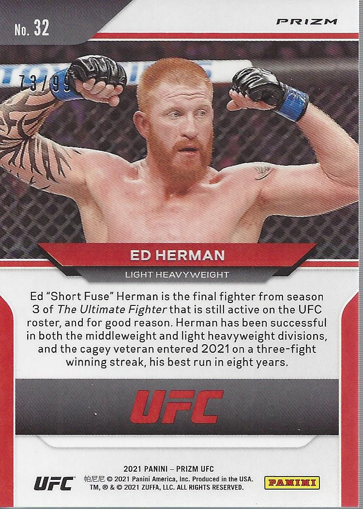 2021 Panini Prizm UFC Prizms Premium Box Set Trading Cards Card Pick (Inserts) - Picture 35 of 269