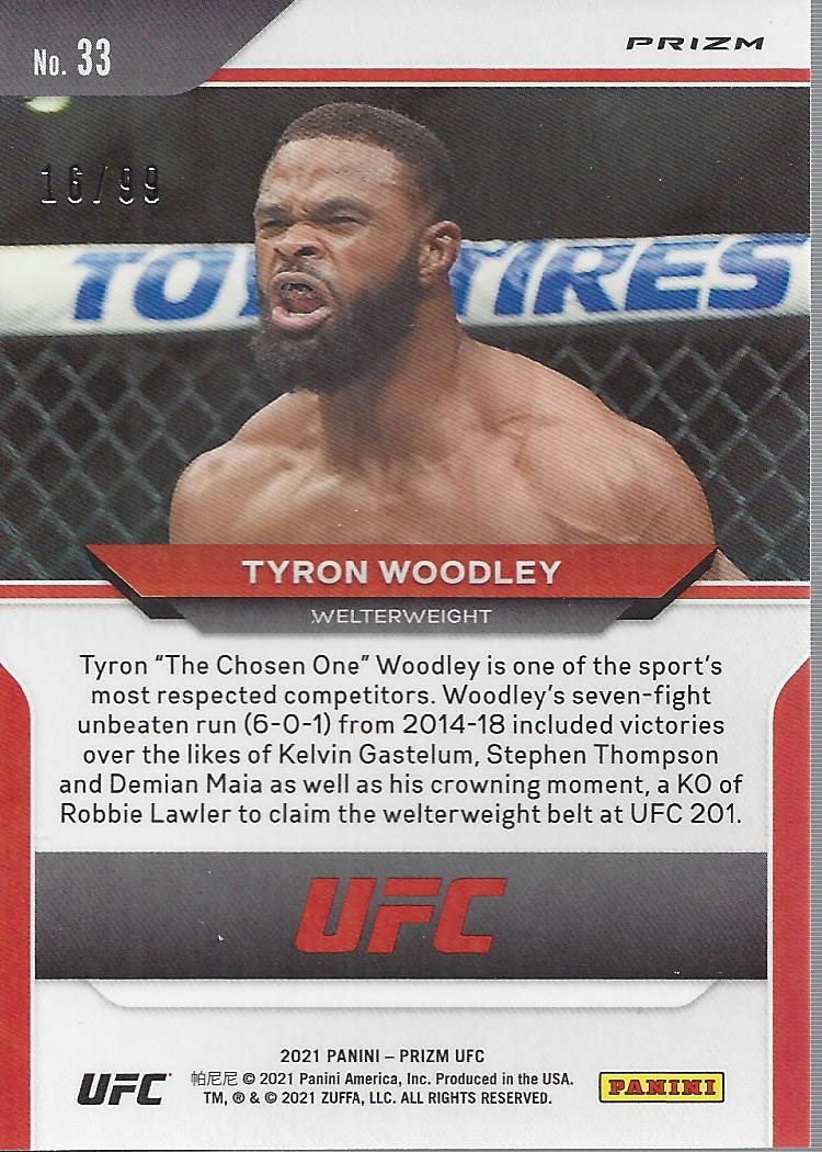 2021 Panini Prizm UFC Prizms Premium Box Set Trading Cards Card Pick (Inserts) - Picture 37 of 269