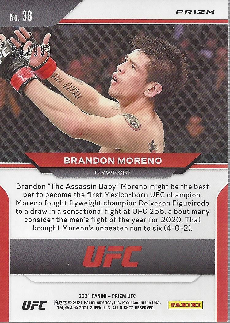 2021 Panini Prizm UFC Prizms Premium Box Set Trading Cards Card Pick (Inserts) - Picture 45 of 269