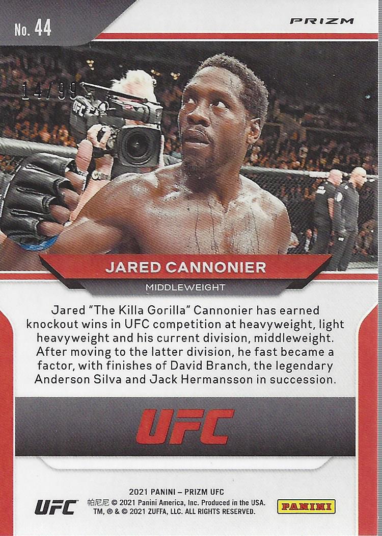 2021 Panini Prizm UFC Prizms Premium Box Set Trading Cards Card Pick (Inserts) - Picture 53 of 269