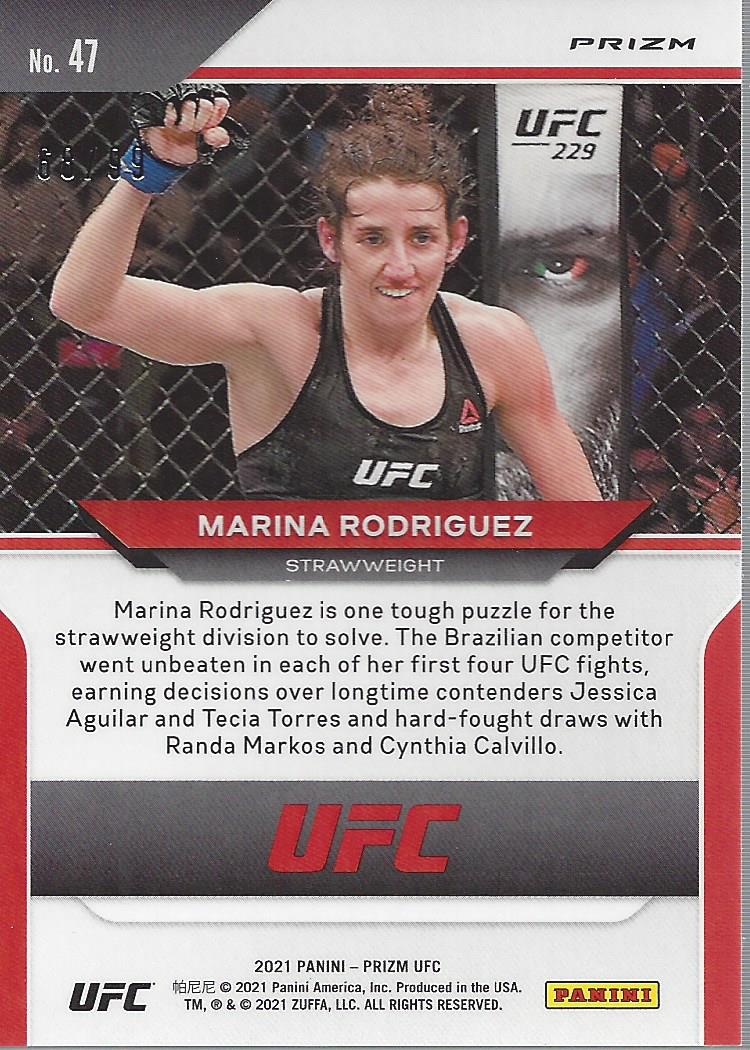 2021 Panini Prizm UFC Prizms Premium Box Set Trading Cards Card Pick (Inserts) - Picture 57 of 269