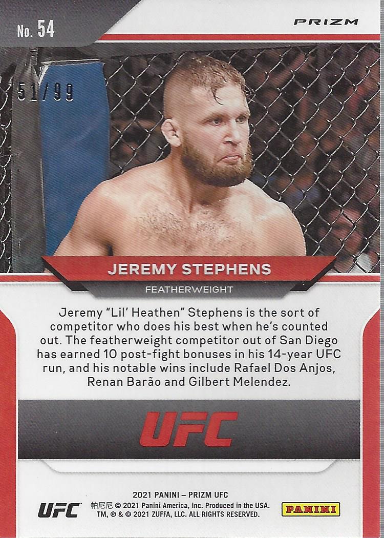 2021 Panini Prizm UFC Prizms Premium Box Set Trading Cards Card Pick (Inserts) - Picture 69 of 269