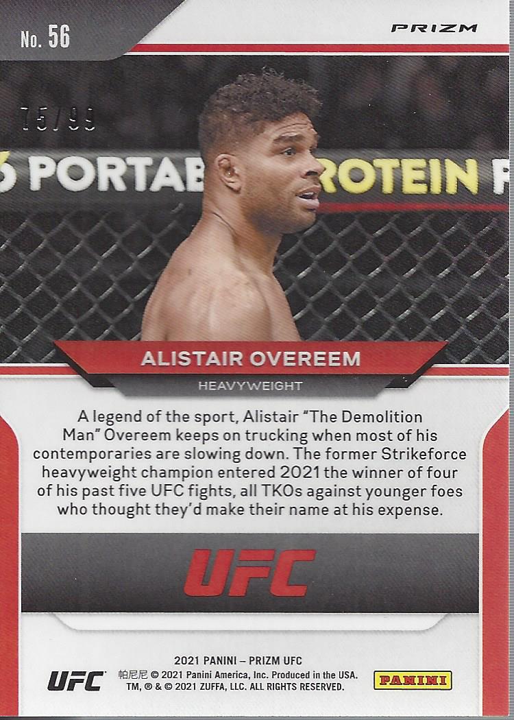 2021 Panini Prizm UFC Prizms Premium Box Set Trading Cards Card Pick (Inserts) - Picture 71 of 269