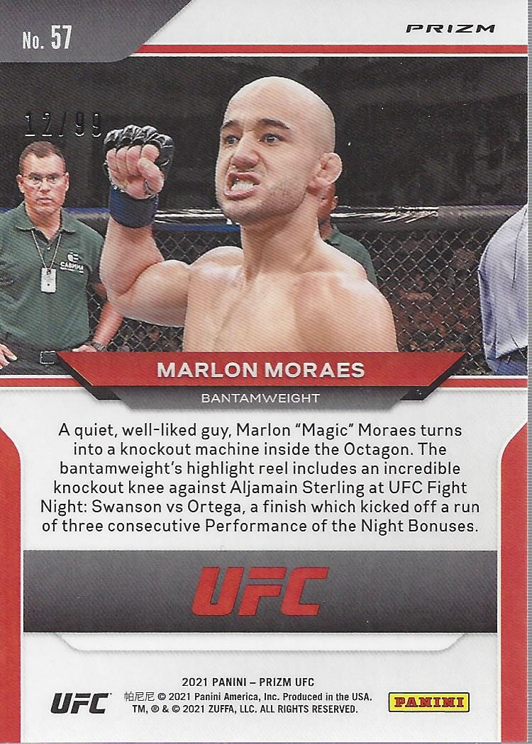 2021 Panini Prizm UFC Prizms Premium Box Set Trading Cards Card Pick (Inserts) - Picture 73 of 269