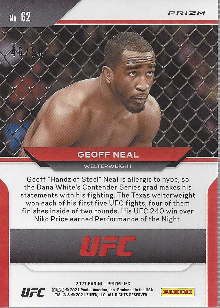 2021 Panini Prizm UFC Prizms Premium Box Set Trading Cards Card Pick (Inserts) - Picture 79 of 269