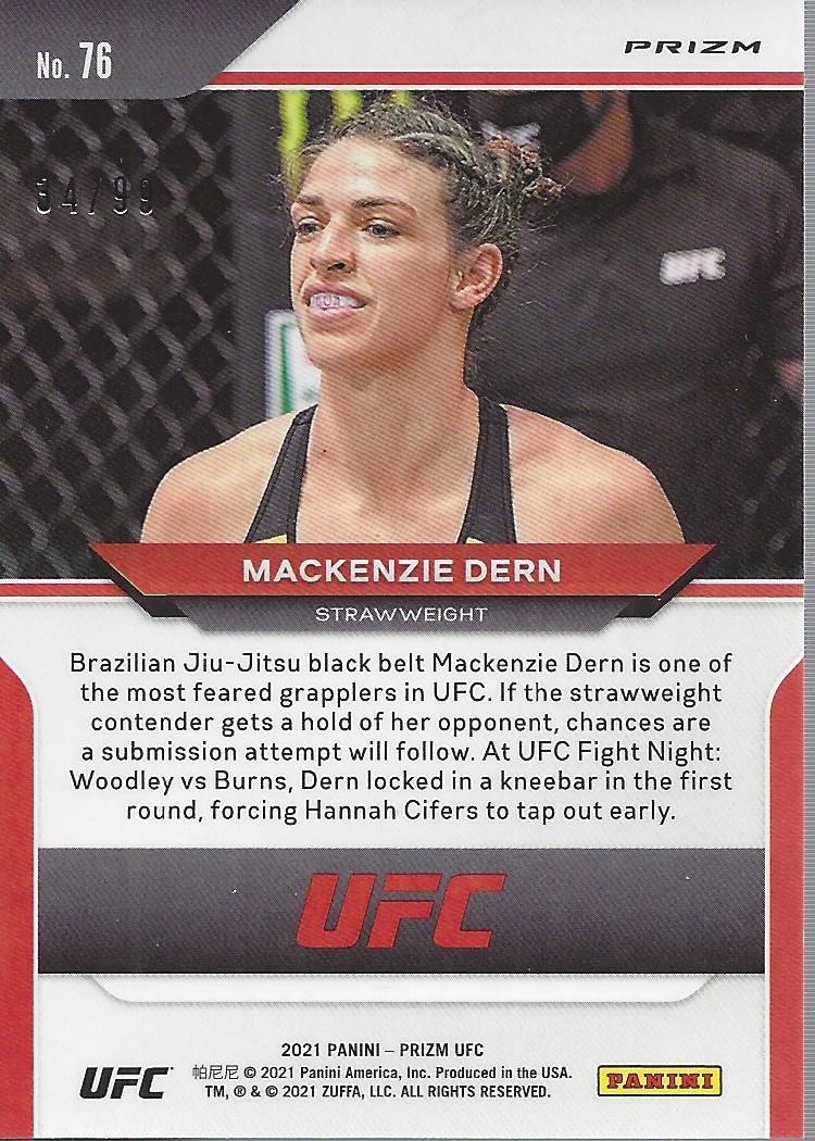 2021 Panini Prizm UFC Prizms Premium Box Set Trading Cards Card Pick (Inserts) - Picture 103 of 269