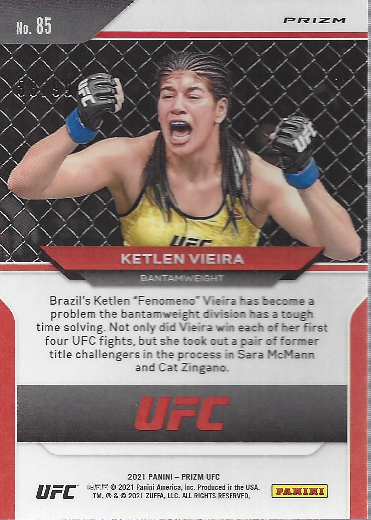 2021 Panini Prizm UFC Prizms Premium Box Set Trading Cards Card Pick (Inserts) - Picture 115 of 269