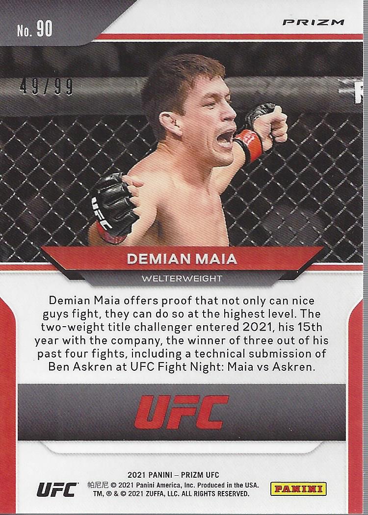 2021 Panini Prizm UFC Prizms Premium Box Set Trading Cards Card Pick (Inserts) - Picture 121 of 269