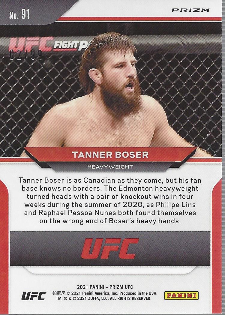 2021 Panini Prizm UFC Prizms Premium Box Set Trading Cards Card Pick (Inserts) - Picture 123 of 269