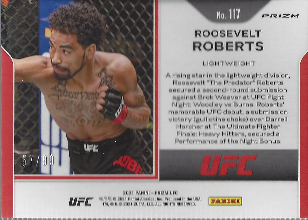2021 Panini Prizm UFC Prizms Premium Box Set Trading Cards Card Pick (Inserts) - Picture 159 of 269