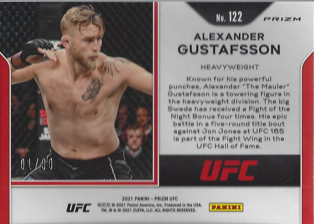 2021 Panini Prizm UFC Prizms Premium Box Set Trading Cards Card Pick (Inserts) - Picture 167 of 269