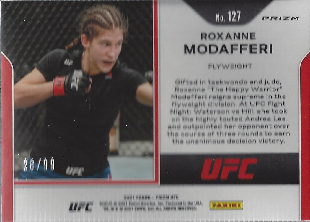 2021 Panini Prizm UFC Prizms Premium Box Set Trading Cards Card Pick (Inserts) - Picture 173 of 269