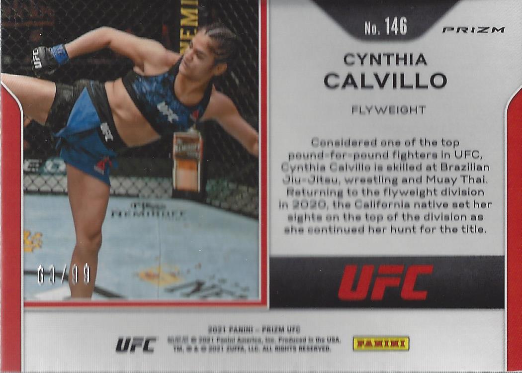 2021 Panini Prizm UFC Prizms Premium Box Set Trading Cards Card Pick (Inserts) - Picture 199 of 269