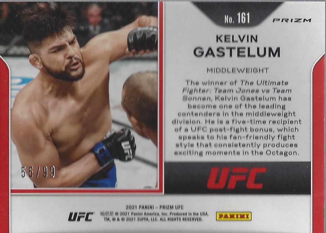 2021 Panini Prizm UFC Prizms Premium Box Set Trading Cards Card Pick (Inserts) - Picture 217 of 269
