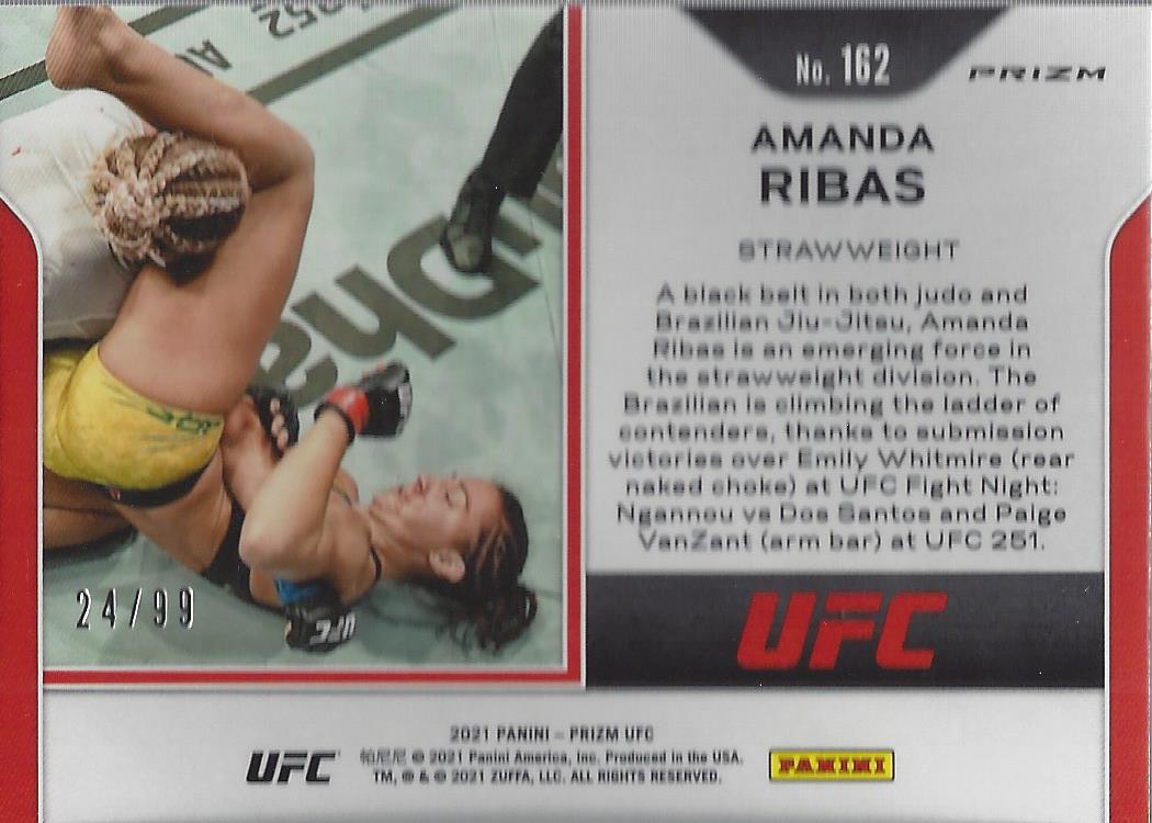 2021 Panini Prizm UFC Prizms Premium Box Set Trading Cards Card Pick (Inserts) - Picture 219 of 269