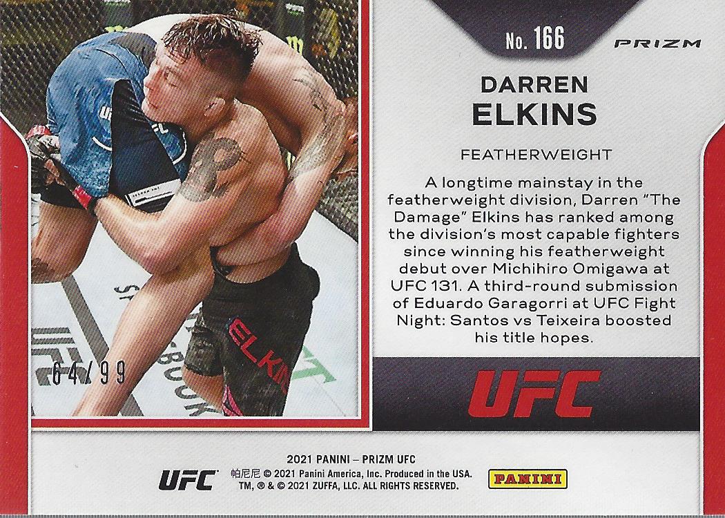 2021 Panini Prizm UFC Prizms Premium Box Set Trading Cards Card Pick (Inserts) - Picture 225 of 269