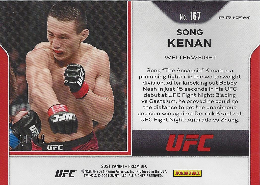 2021 Panini Prizm UFC Prizms Premium Box Set Trading Cards Card Pick (Inserts) - Picture 227 of 269