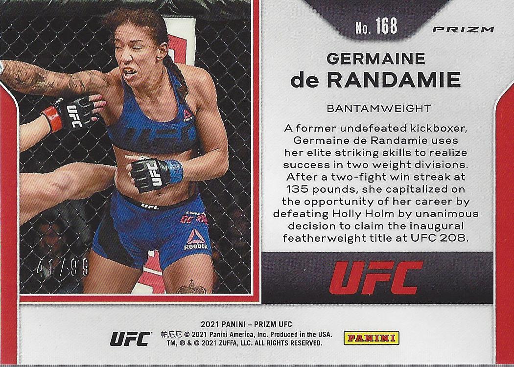 2021 Panini Prizm UFC Prizms Premium Box Set Trading Cards Card Pick (Inserts) - Picture 229 of 269