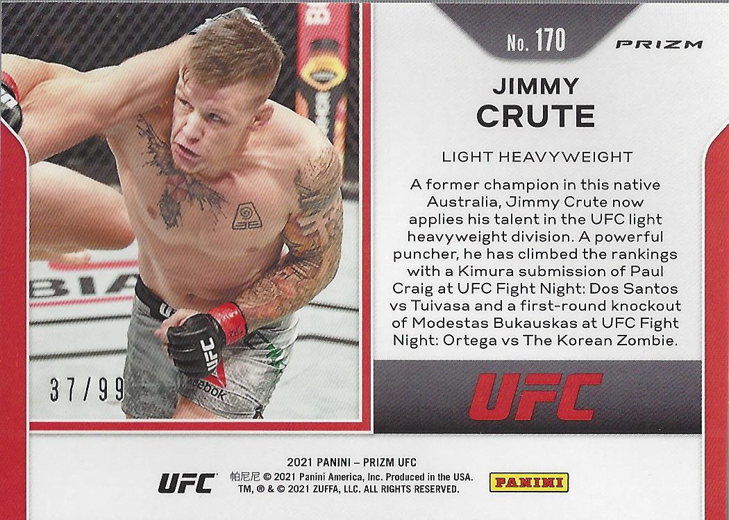 2021 Panini Prizm UFC Prizms Premium Box Set Trading Cards Card Pick (Inserts) - Picture 233 of 269