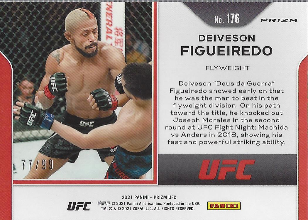 2021 Panini Prizm UFC Prizms Premium Box Set Trading Cards Card Pick (Inserts) - Picture 243 of 269