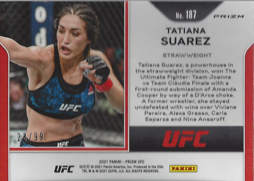 2021 Panini Prizm UFC Prizms Premium Box Set Trading Cards Card Pick (Inserts) - Picture 251 of 269