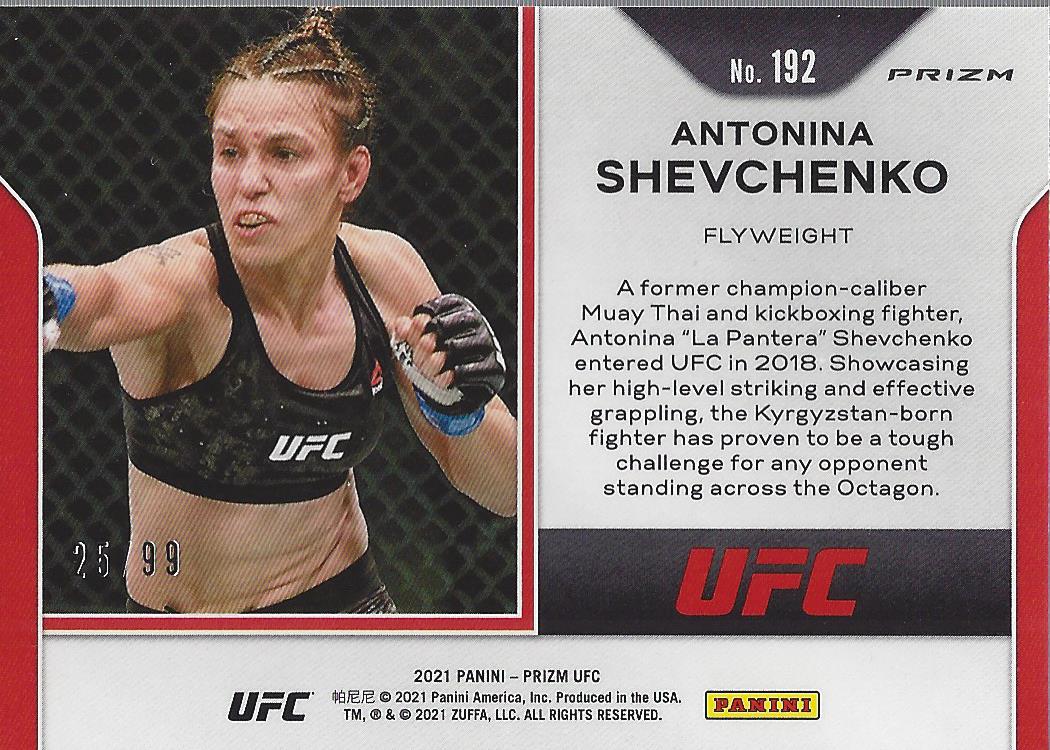 2021 Panini Prizm UFC Prizms Premium Box Set Trading Cards Card Pick (Inserts) - Picture 259 of 269
