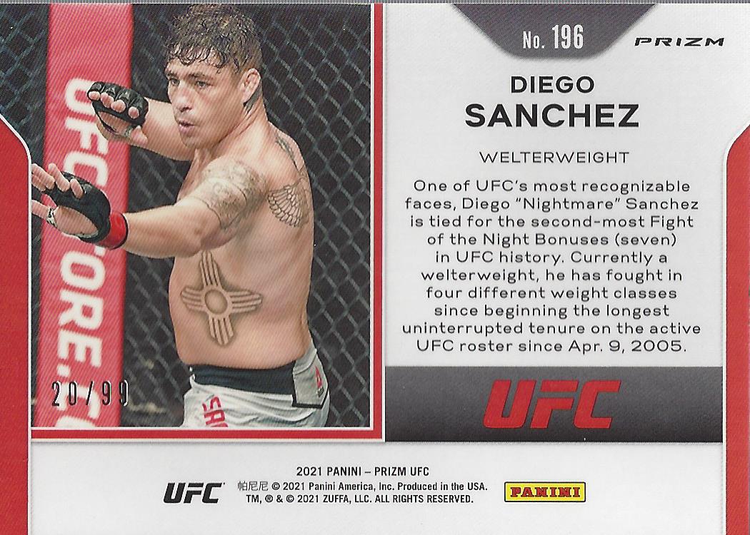 2021 Panini Prizm UFC Prizms Premium Box Set Trading Cards Card Pick (Inserts) - Picture 263 of 269